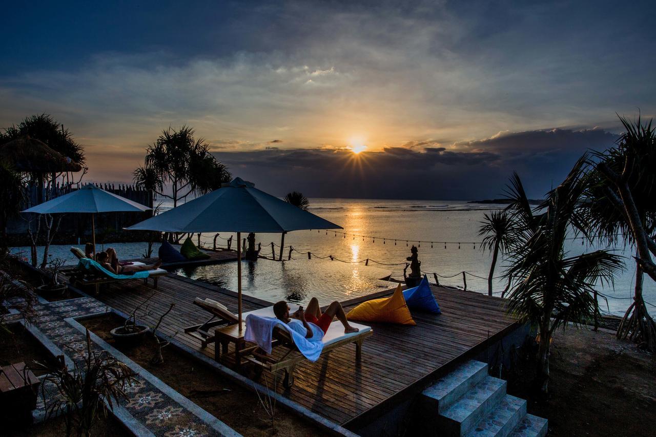 Nusa Veranda Sunset Villas & Restaurant Lembongan Exteriör bild